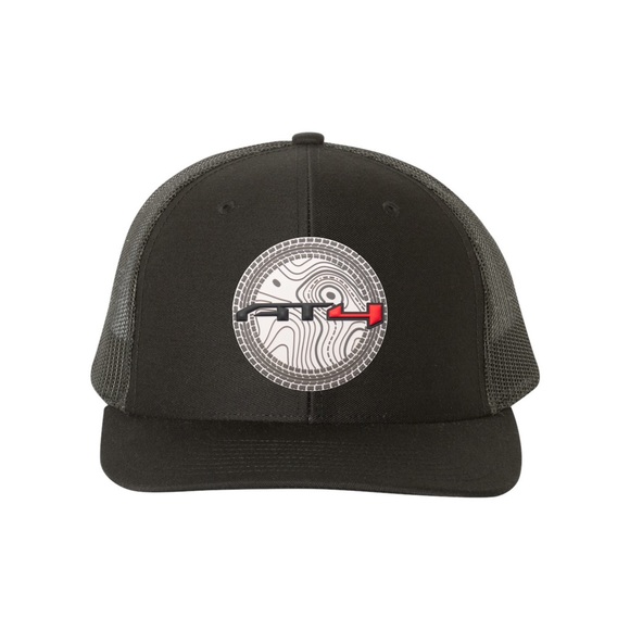 AT4 3D PVC Rubber Patch Hat- YP Black - Picture 1 of 7